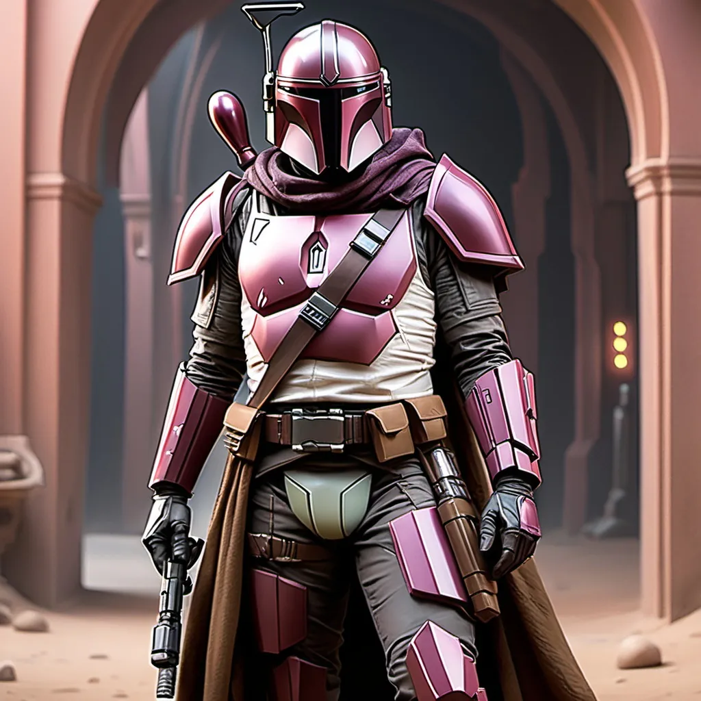 Prompt: Gambit Mandalorian