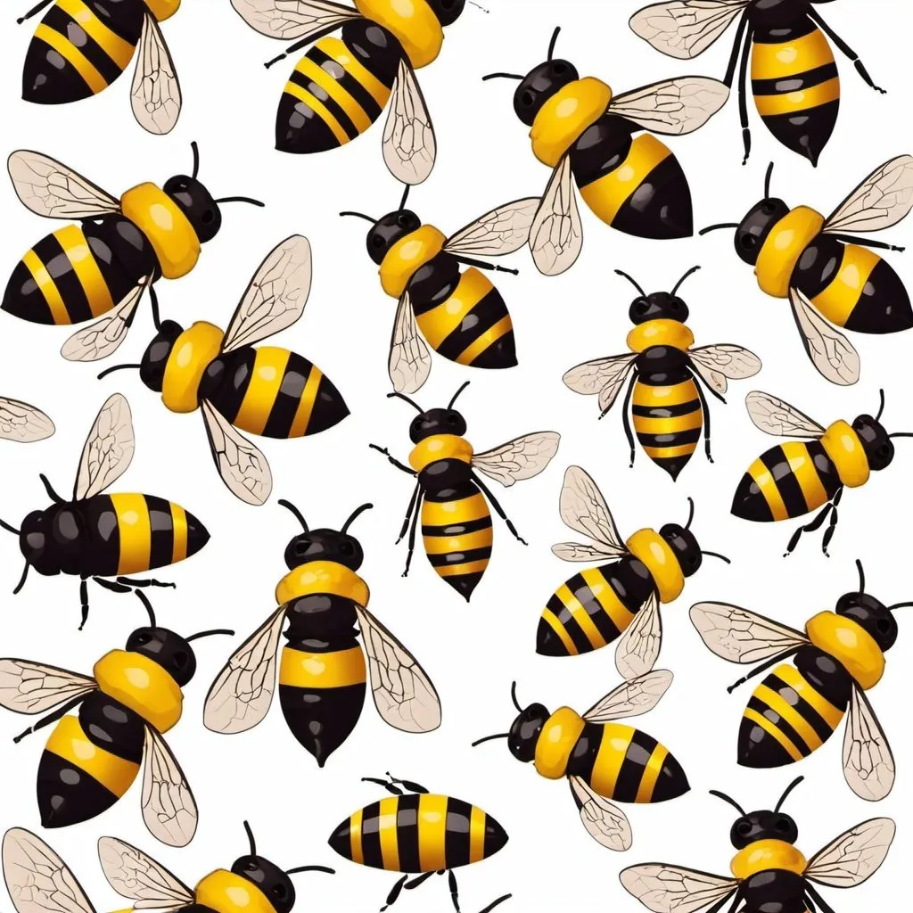 Prompt: bees