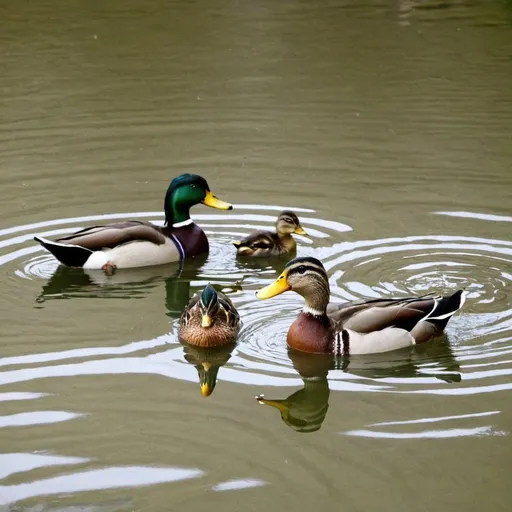 Prompt: ducks
