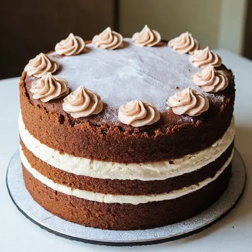 Prompt: Photo of a homemade cake