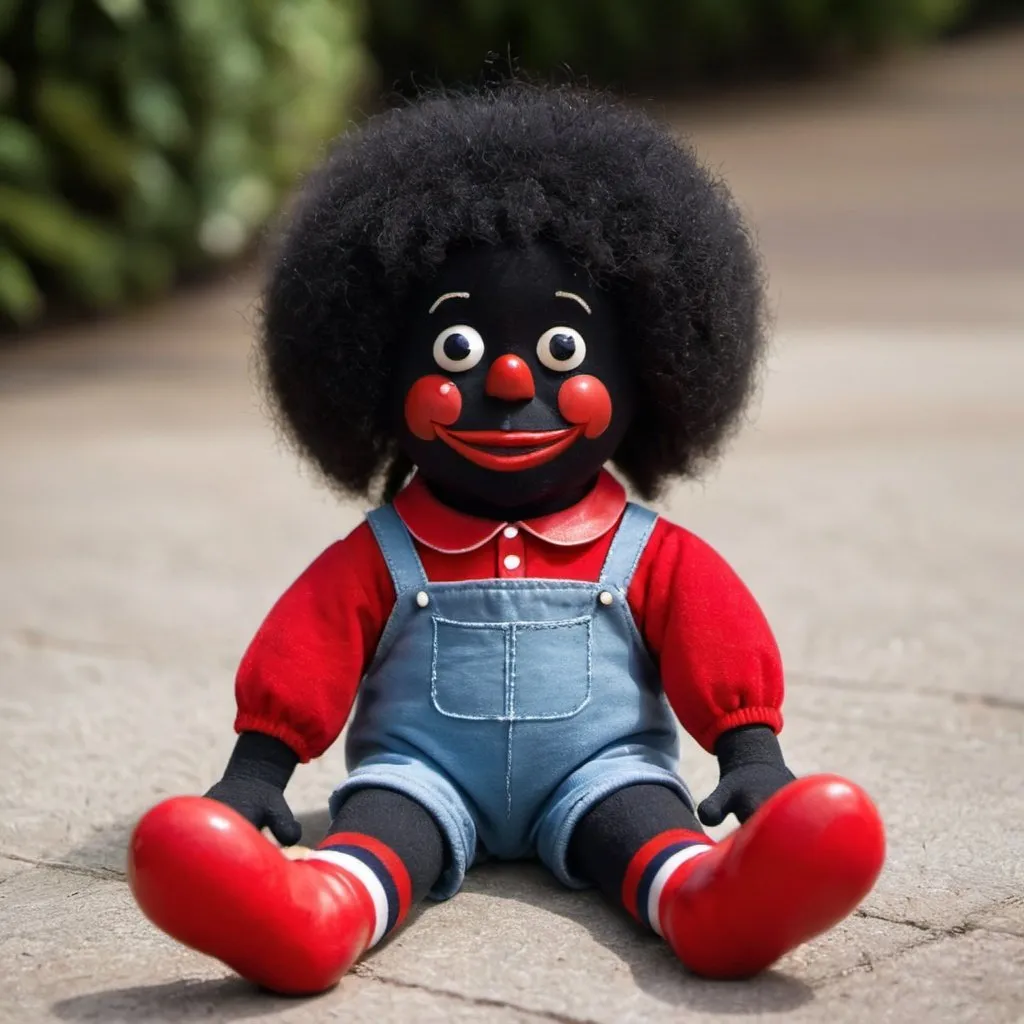 Prompt: Golliwog