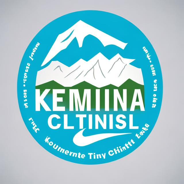 Prompt: create a business logo for a ketamine clinic in the mountains