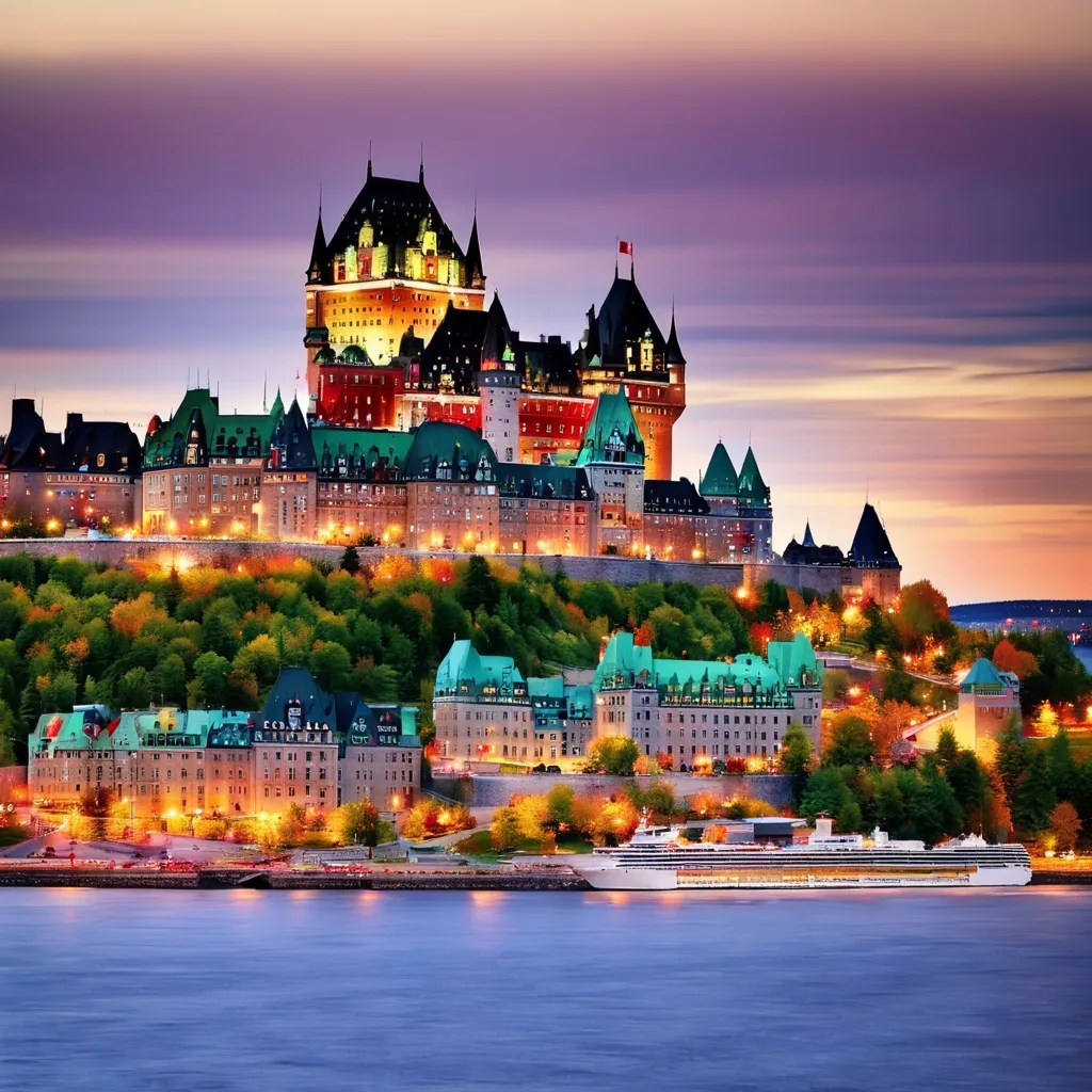 Prompt: Quebec city 