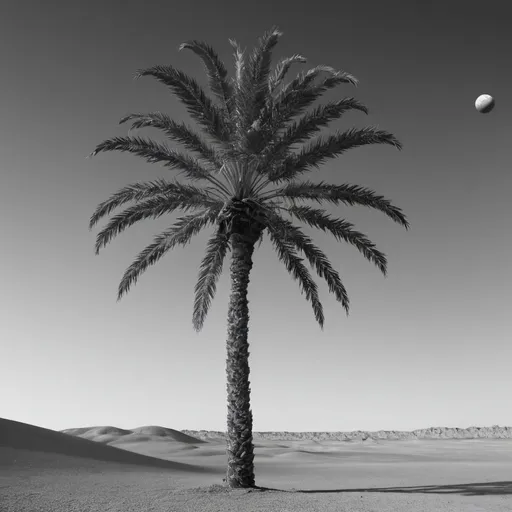 Prompt: a palm tree in venus