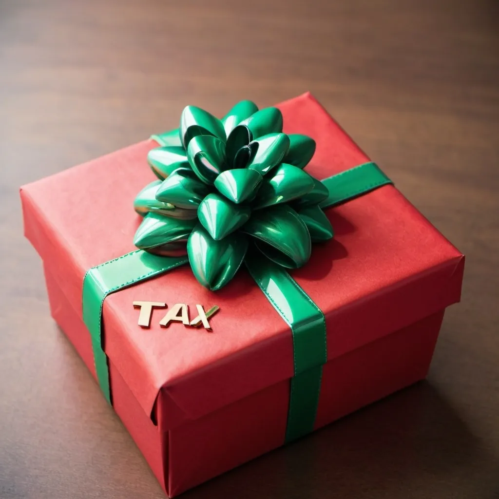 Prompt: Gift with tax