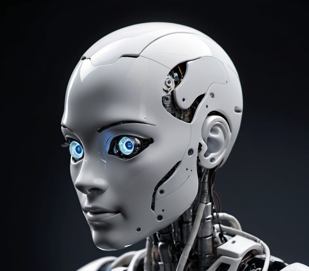 Prompt: humanoid robot
