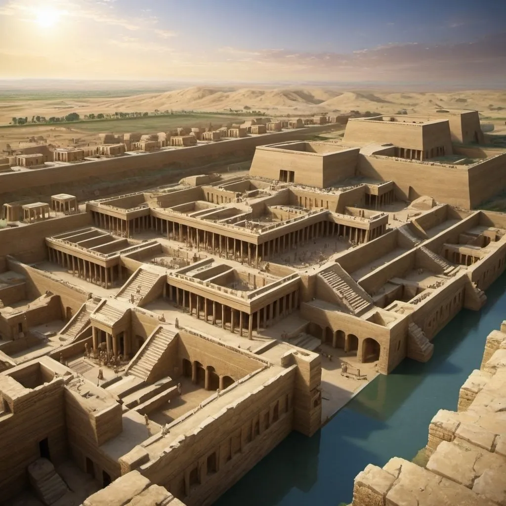 Prompt: Babylonian civilization