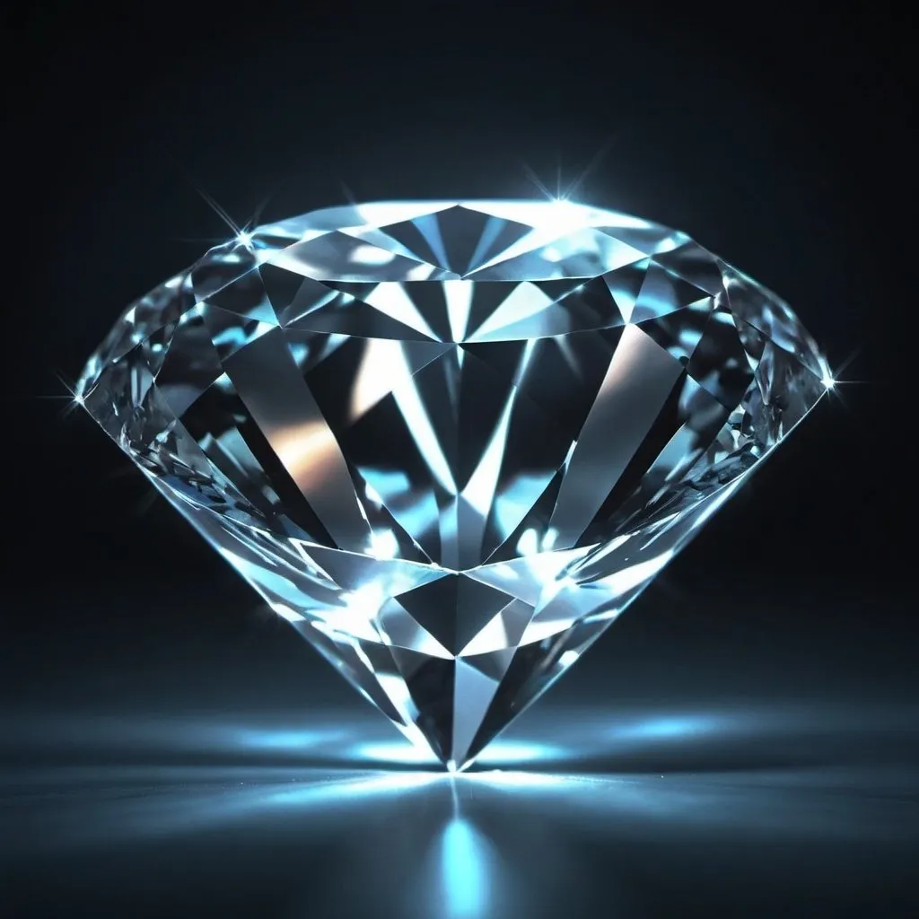 Prompt: GLOWING DIAMOND
