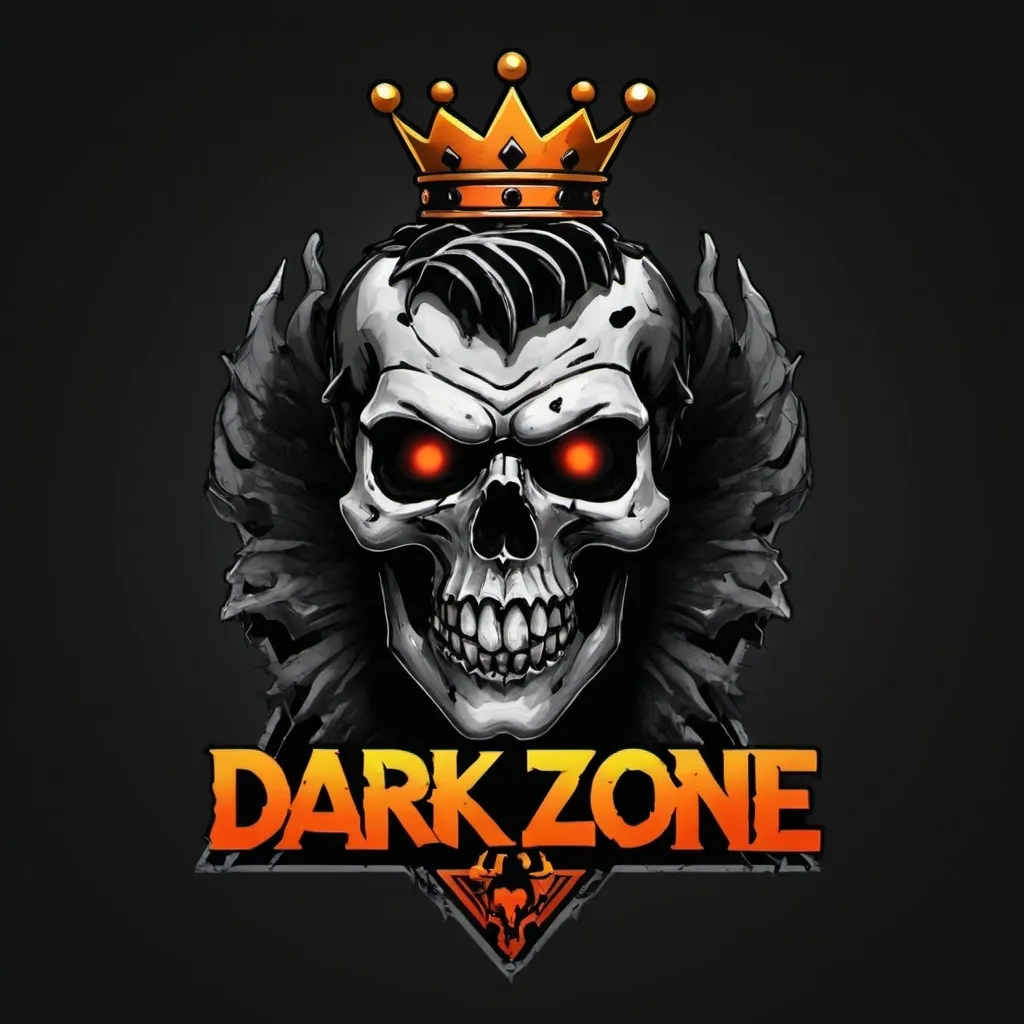 Prompt: King of the Dark Zone Logo