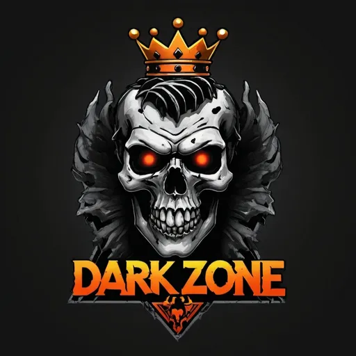 Prompt: King of the Dark Zone Logo