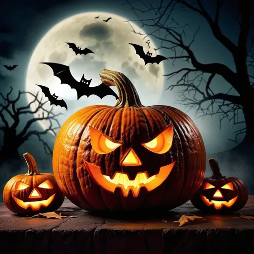 Prompt: halloween pumpkin images