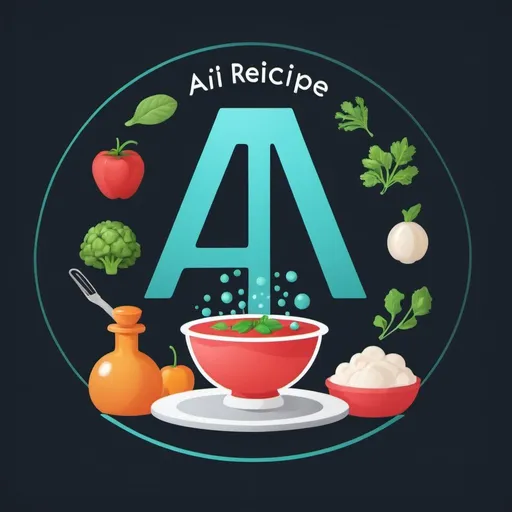 Prompt: Ai Recipe logo