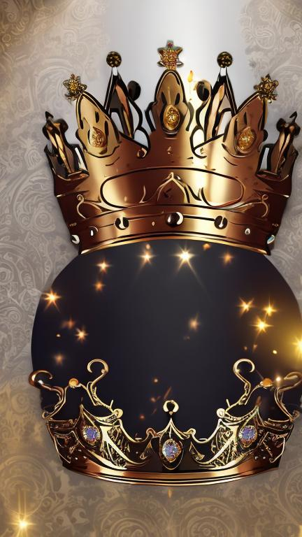 Prompt: Crown background