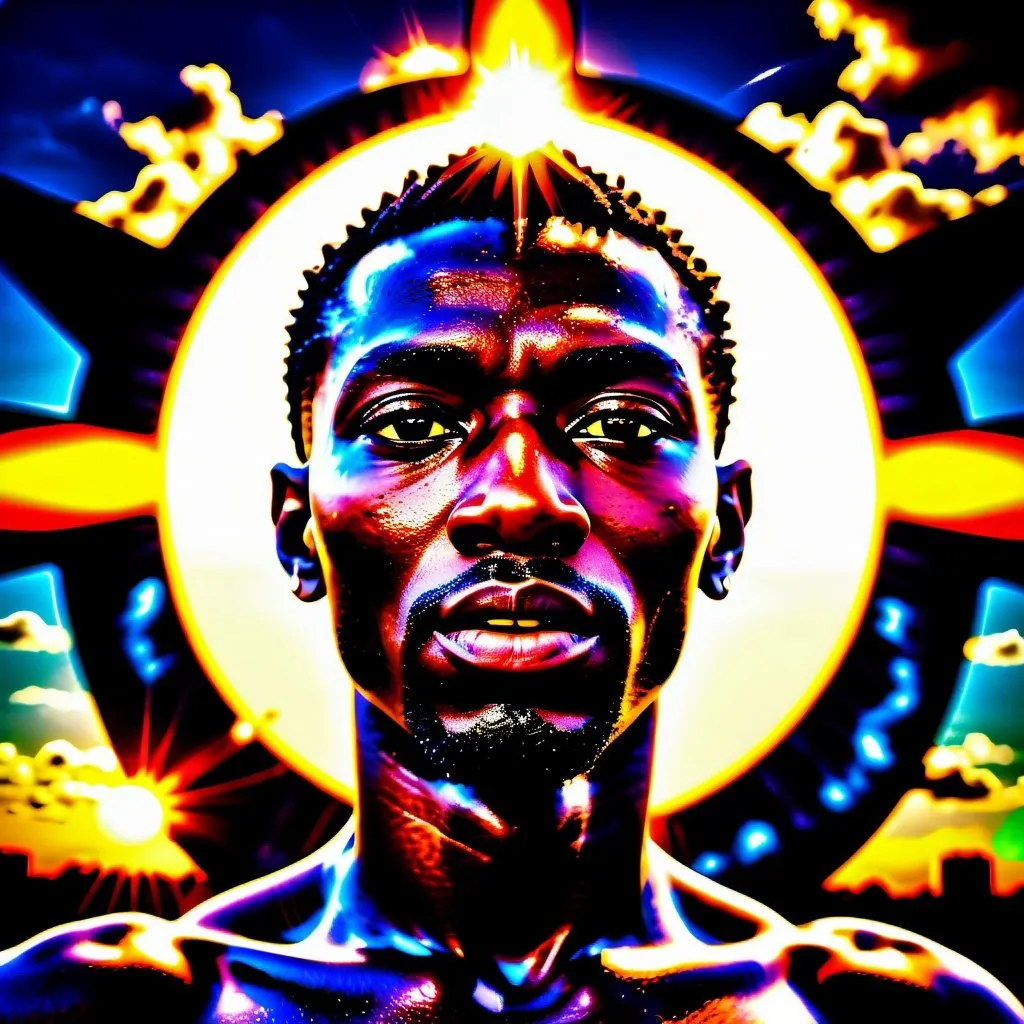 Hyper Realistic Black God High Res Ultra Detailed