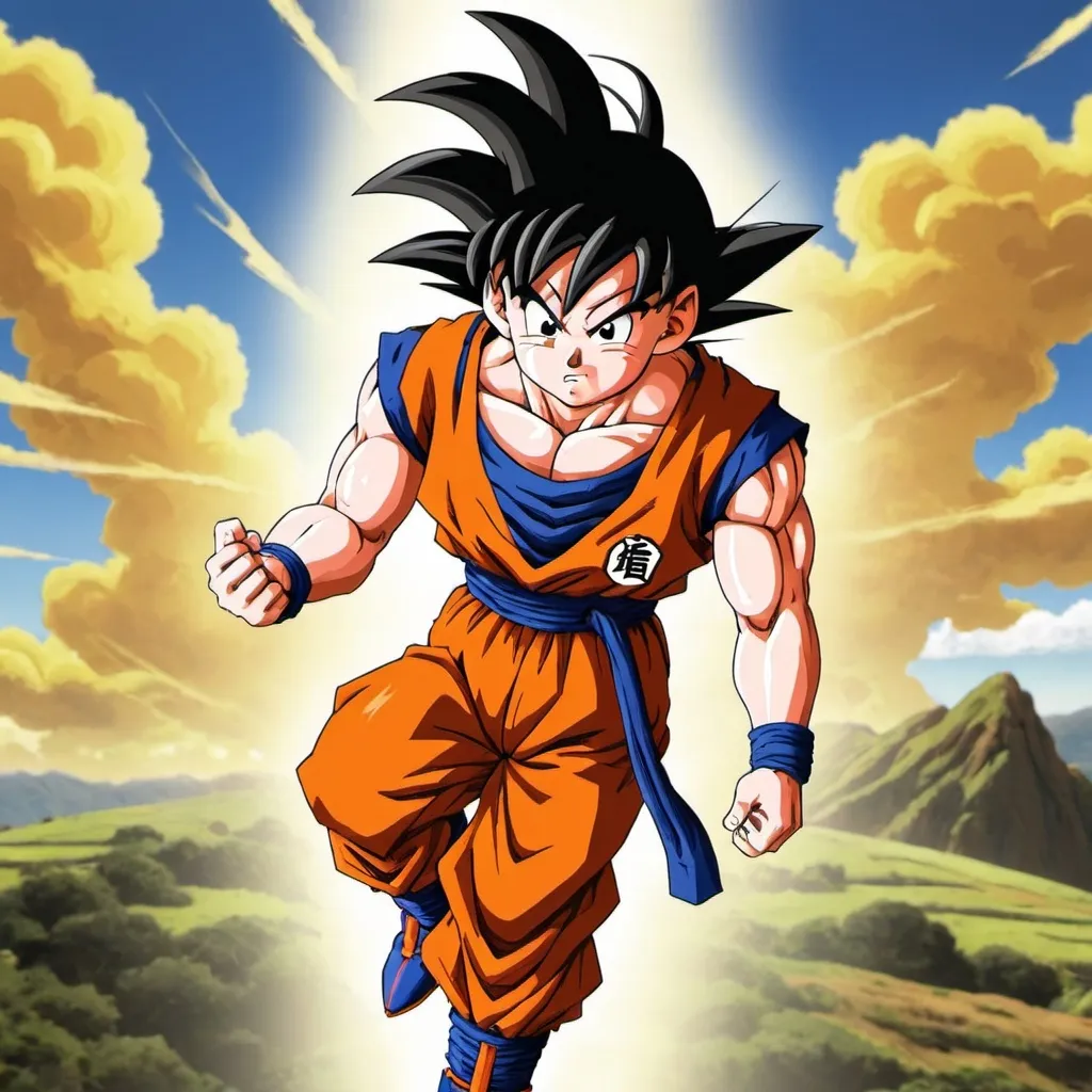 Prompt: goku