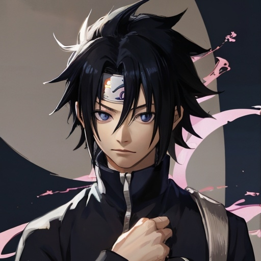 Prompt: sasuke