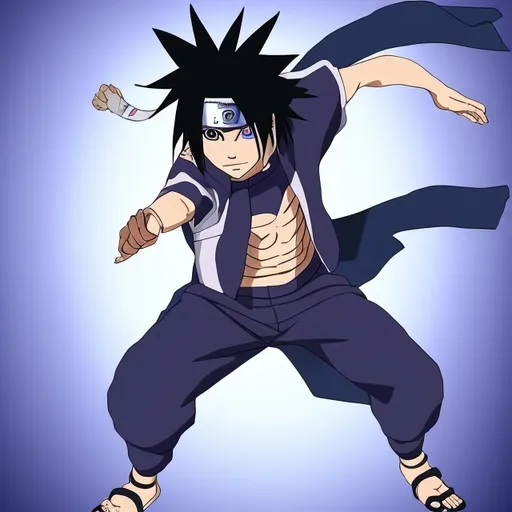 Prompt: sasuke