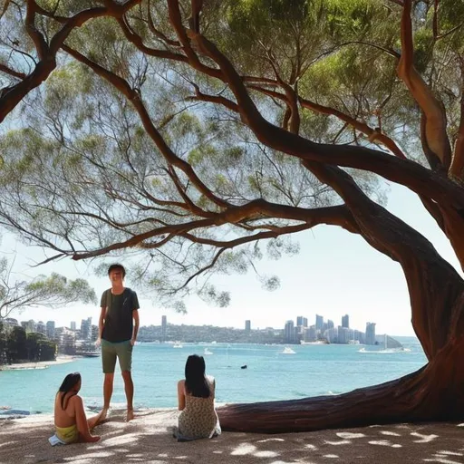 Prompt: Our Favourite Places in Sydney

Ivano is the class teacher. He loves Parsley Bay and Vaucluse Beach Paddock. They are beautiful natural places in Sydney Harbour.

Branko is one of the students. He loves Yarra Bay Beach in Botany Bay because he lives nearby and it is a calm place.

Hui Ping is originally from Beijing, and she lives in Sydney now. She loves the Sydney Opera House because it is beautiful and unique.
Janpen is also a student. She really likes Maroubra Beach. The water is a clear blue. The water is clear and blue at Coogee Beach too, Olena’s favourite place. Yu Lan loves Sydney Beaches too. She loves Manly Beach the most.




