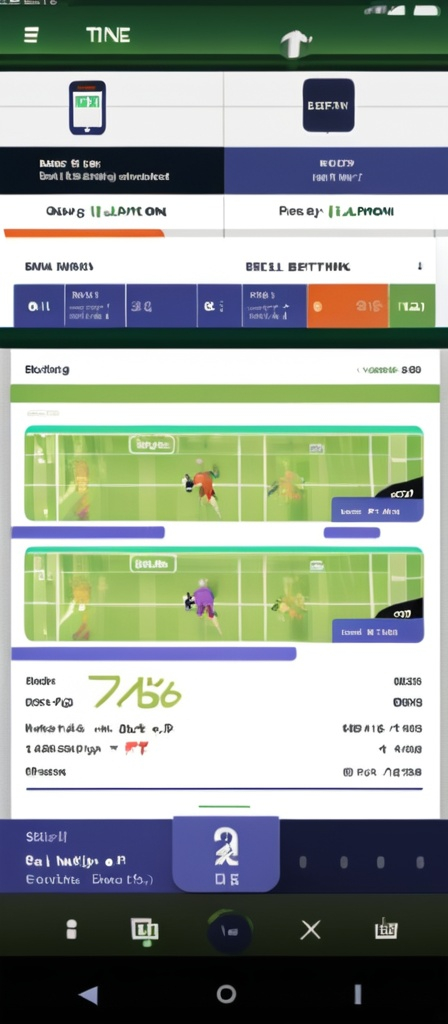 Prompt: a cell phone with a betting app on the screen and a betting app on the screen, with a line of betting options, Eden Box, happening, long shot, a screenshot