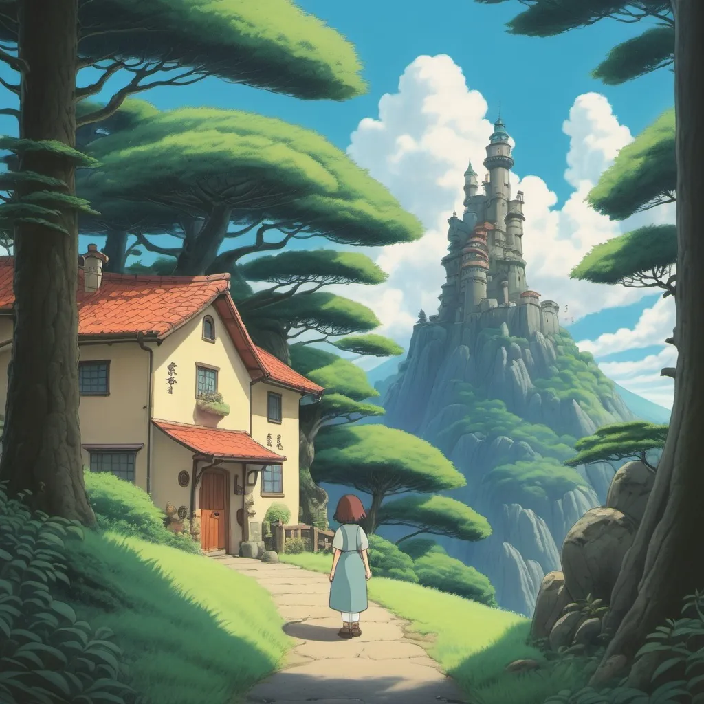 Prompt: Ghibli style image