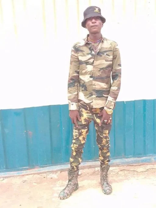 Prompt: Military Army soldier ALi Boubacar 