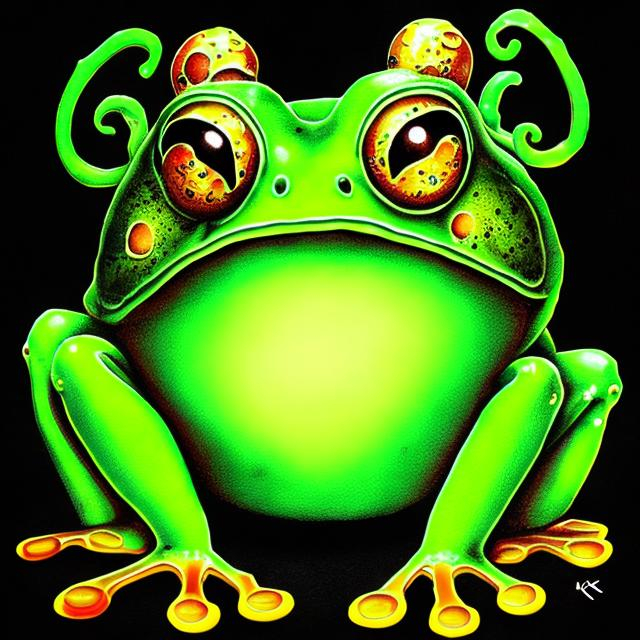 Prompt: frog soul

