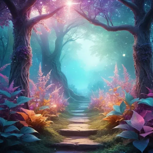 Prompt: Pretty fantasy background with a standing space, 500x500 pixels, magical, vibrant colors, shimmering ethereal lighting, detailed foliage, enchanting atmosphere, high quality, fantasy, mystical, standing space, vibrant colors, detailed foliage, ethereal lighting, magical atmosphere, 500x500 pixels, pretty background