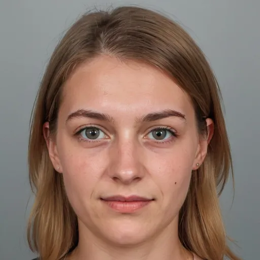 Prompt: picture of the face of a german woman in her 20s