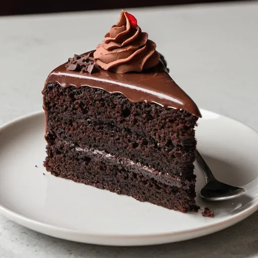 Prompt: a chocolate cake