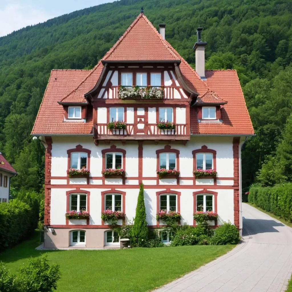 Prompt:  picture of a house in germany