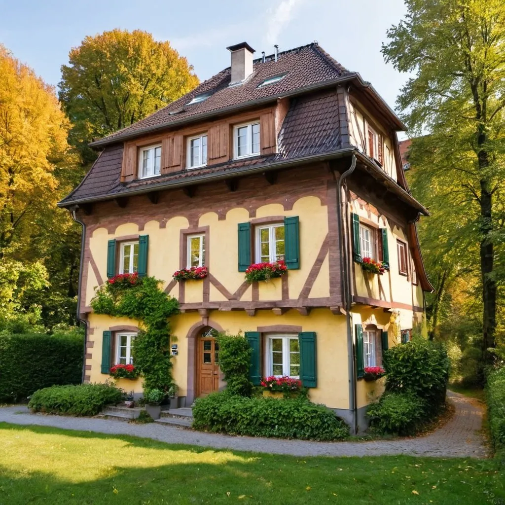 Prompt:  picture of a house in germany