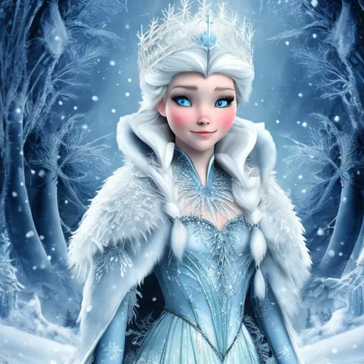 Prompt: the snow queen



