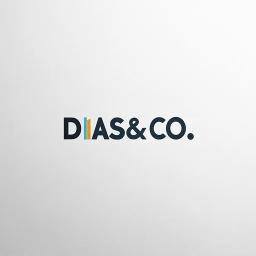 Prompt: (accurately spelled text "DIAS & CO."), (logo design), moving boxes, modern, minimalist, sleek, clean lines, subtle color palette, professional ambiance, professional branding, creative dynamic typography, high-quality visual appeal, suitable for contemporary business aesthetics, vivid representation of logistics, visually engaging, emphasizing movement and organization, ultra-detailed image quality.