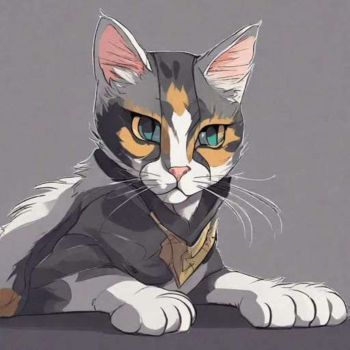 Prompt: Warrior Cat