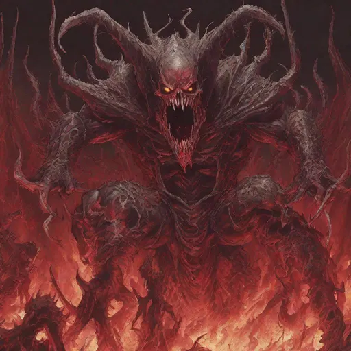 Prompt: hell spawn