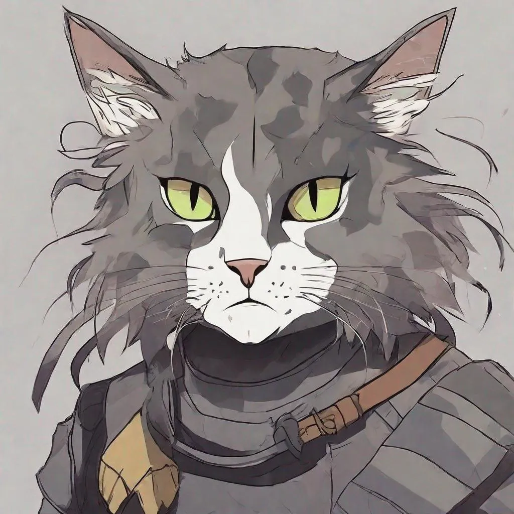 Prompt: Warrior Cat