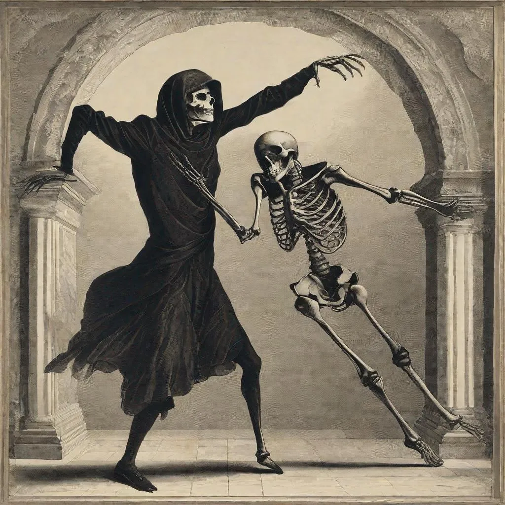 Prompt: Dance of the death