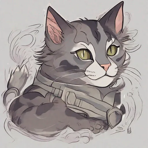 Prompt: Warrior Cat