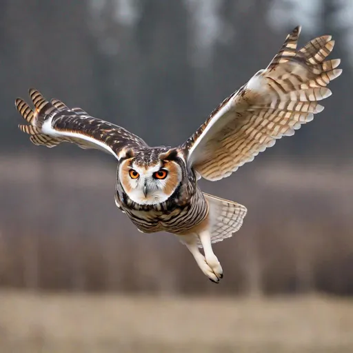 Prompt: Owl in flight