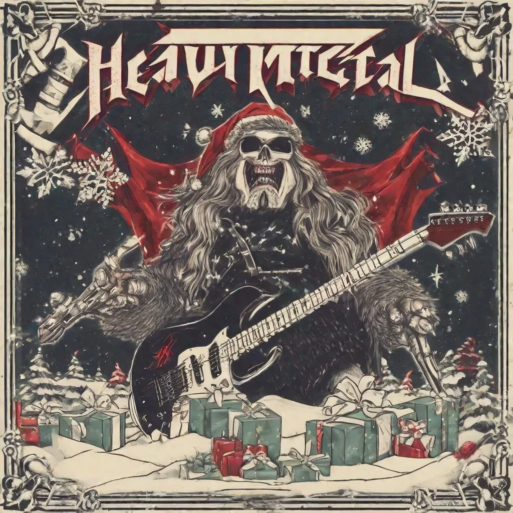 Prompt: Heavy Metal x-mas