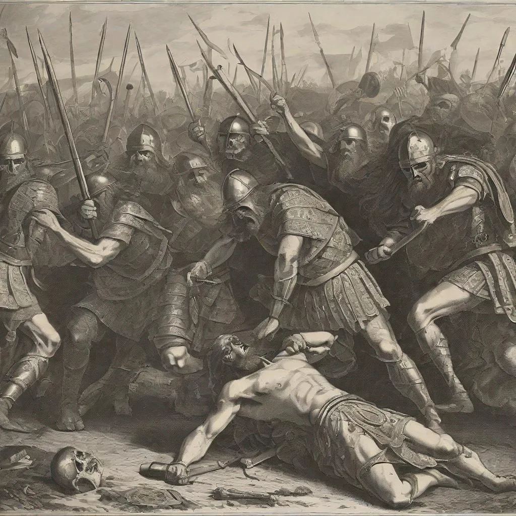 Prompt: Death of the celts