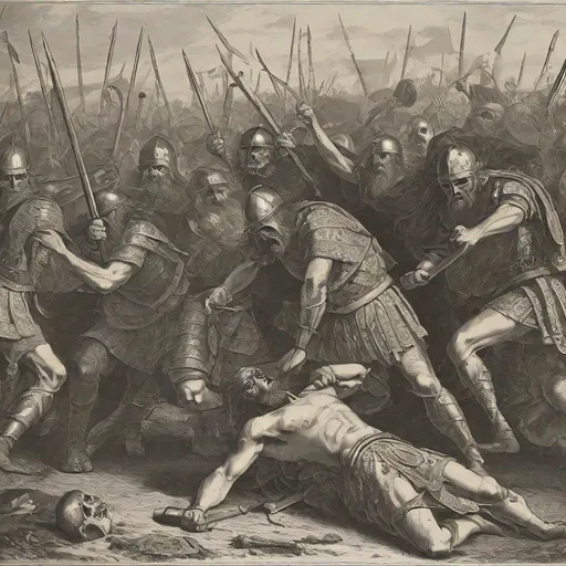 Prompt: Death of the celts