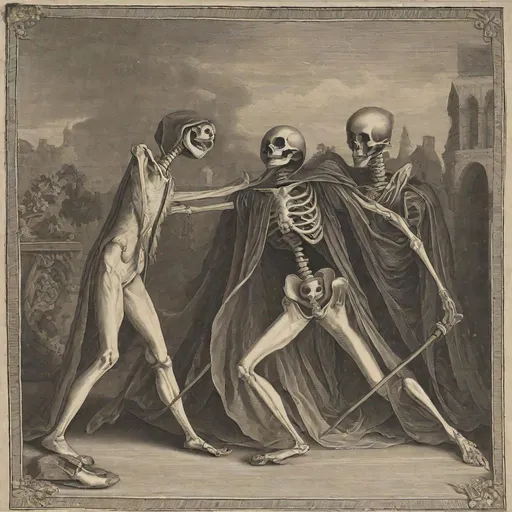 Prompt: Dance of death