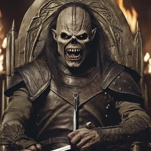 Prompt: Eddie from Iron Maiden in game of Thrones