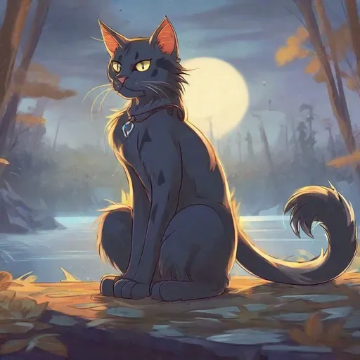 Prompt: Warrior Cat