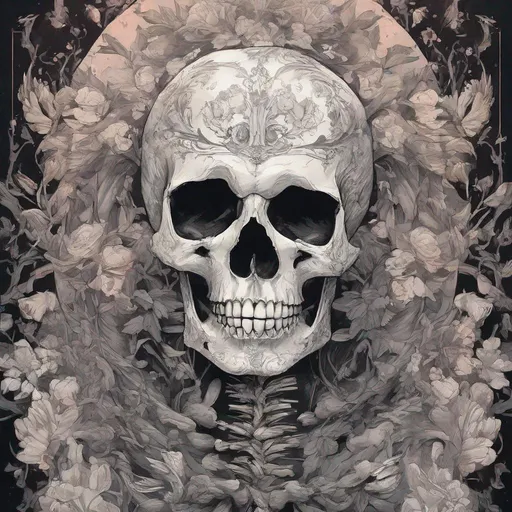 Prompt: Beautiful death art