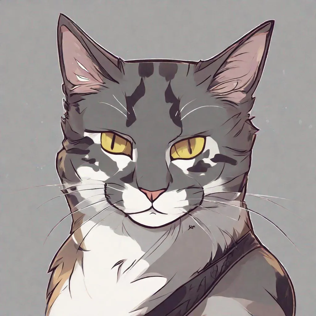 Prompt: Warrior Cat