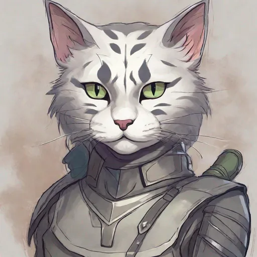 Prompt: Warrior Cat