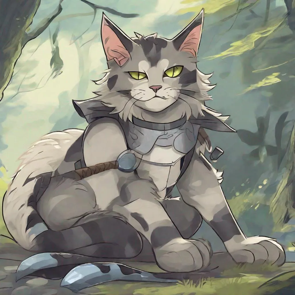 Prompt: Warrior Cat