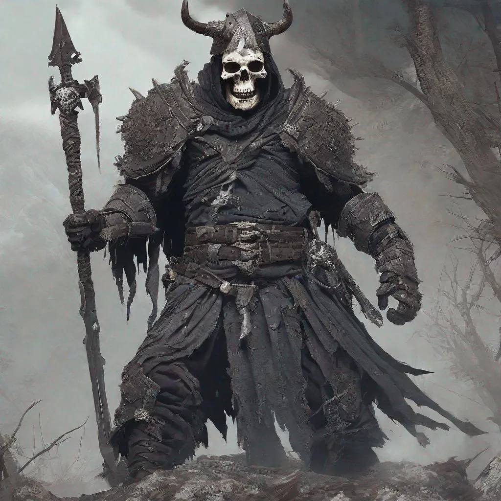 Prompt: Death highlander